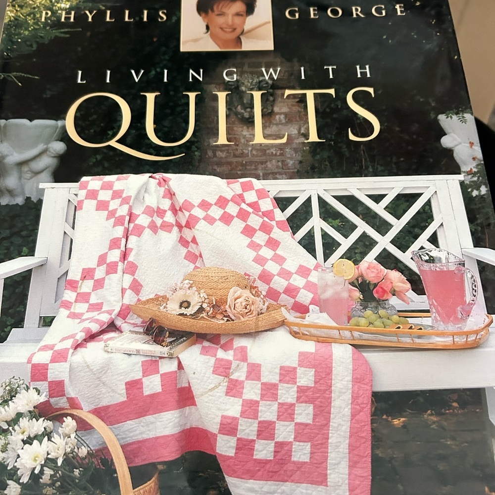 4/$50 Living With Quilts Pink and White Patchwork Quilt